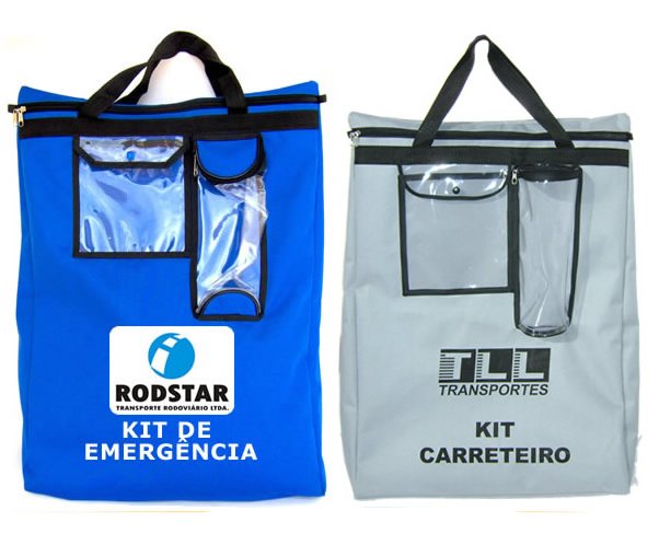 Bolsa malote grande ou bolsa de EPI/ bolsa para kit de mitigação ambiental / bolsa kit de emergência ambiental/ bolsa kit EPI